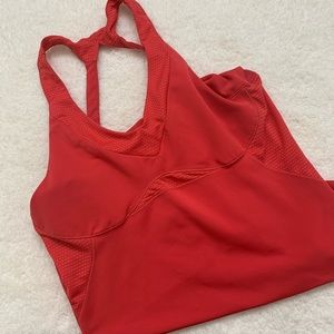 adidas athletic tank top with built in sports bra